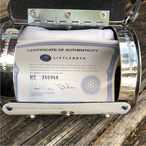 Little Earth Cocktail Time Drinks Handbag Purse Bag Swarovski Crystals 2009 NEW - Picture 8 of 9